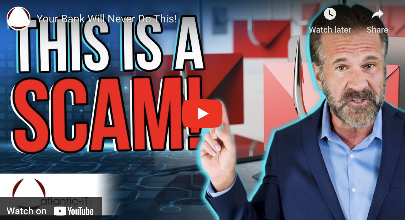 Scam Alert! Don’t Fall For Text Message Bank Scams | Atlantic-IT.net